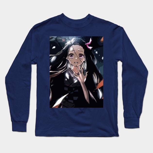 demon slayer Long Sleeve T-Shirt by store of art